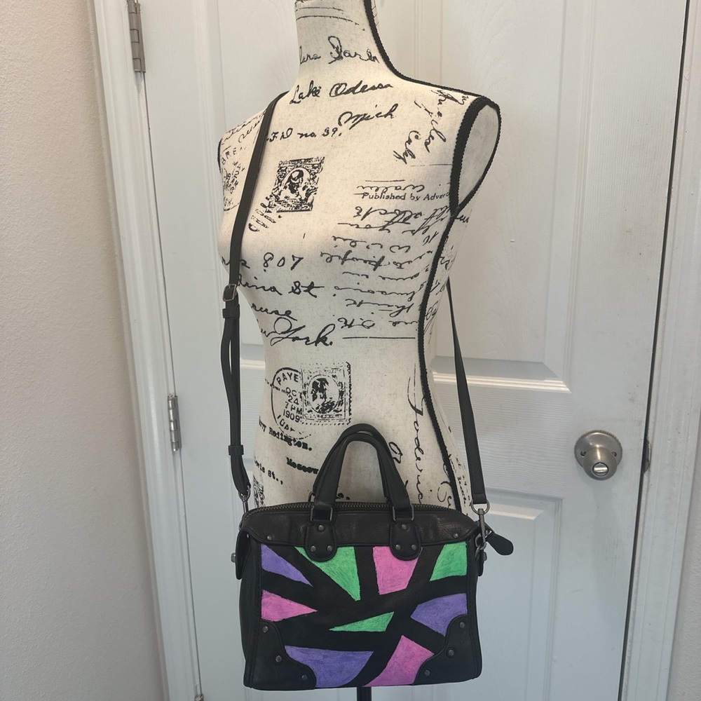 Coach Rhyder Satchel Bag-Customized - Picture 2 of 16